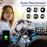Mini 2 in 1 Wireless CarPlay Android Auto Adapter for Built-In Carplay / Android Auto Vehicles - Black - 5