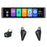 ADAS 12 Inch Full Screen Rearview Mirror Dash Cam 4 Channels 4K Ultra HD 360 Degree Blind Spot Warning BSD for Car - 1