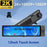 3 Lens 4K Rearview Mirror Dash Cam Interior Recording HD Reverse Camera 2K Front 1080P Inside 1080P Rear - 5