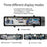 3 Lens 4K Rearview Mirror Dash Cam Interior Recording HD Reverse Camera 2K Front 1080P Inside 1080P Rear - 7