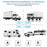 W105 For Vehicle Wireless Backup Camera 18 LED Night Vision HD 1080P IP67 Waterproof Wide Angle WiFi Cam - 6