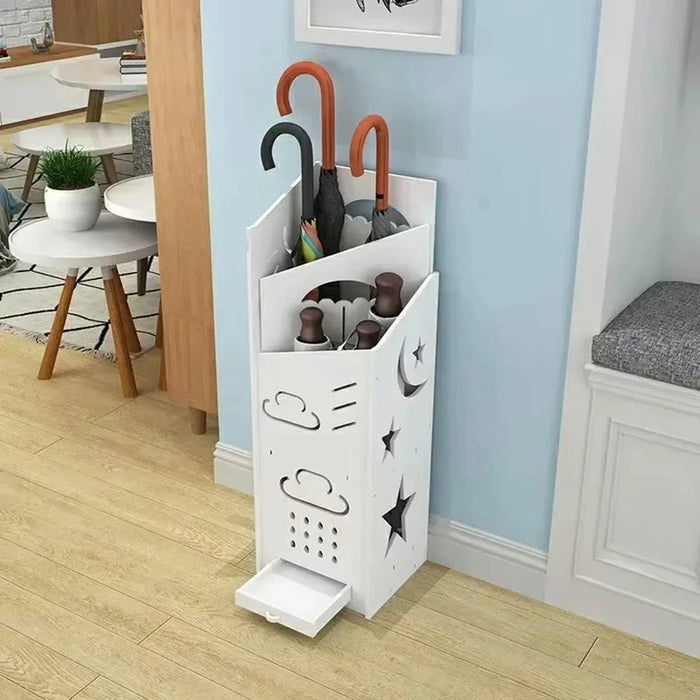 YSJ-01 Umbrella Stand Rack Storage Holder for Home / Hotel / Lobby / Classroom Long / Short Handle Umbrellas Organizer - 6