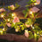 5m 50 LED Solar Powered Rose String Light 8 Modes Outdoor Garden Landscape Decorative Lamp - 1