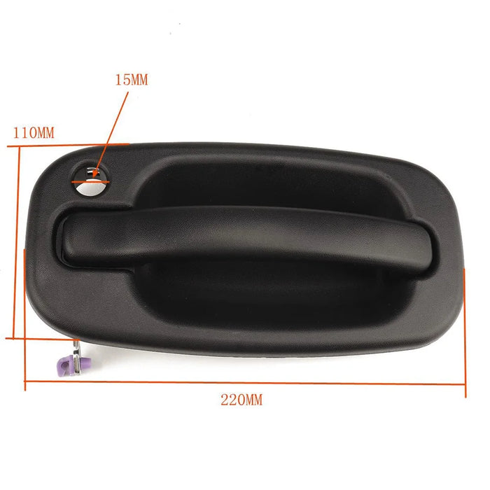 A2269-01 Car Left Exterior Door Hard Handle Replacement, OE: 15034985FL - 6