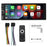 F6021W 6.86 Inch Wireless CarPlay Android Auto MP5 Player Car HD Backup Camera Navigation System - 1