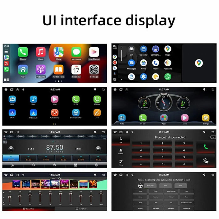 F6021W 6.86 Inch Wireless CarPlay Android Auto MP5 Player Car HD Backup Camera Navigation System - 7