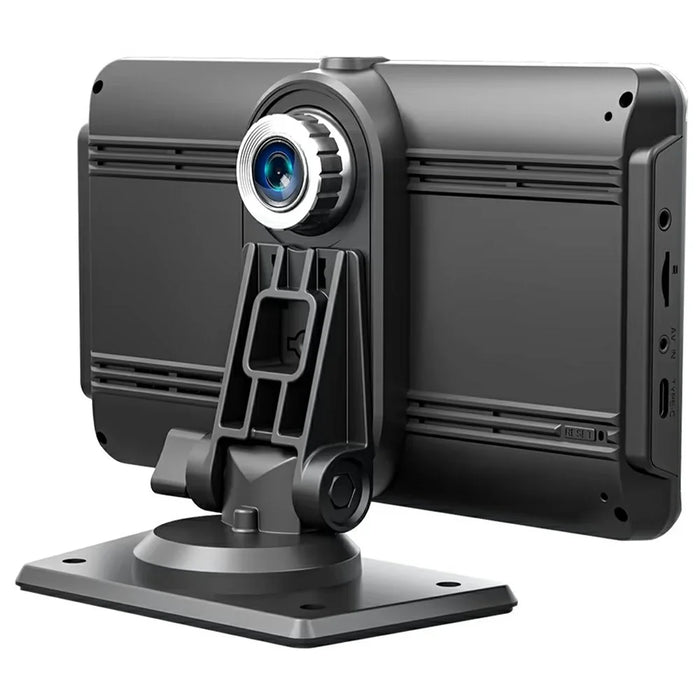 10.26 Inch Wireless CarPlay Portable Car MP5 Player Built In Dash Cam Android Auto Bluetooth-Compatible FM Transmitter - 2