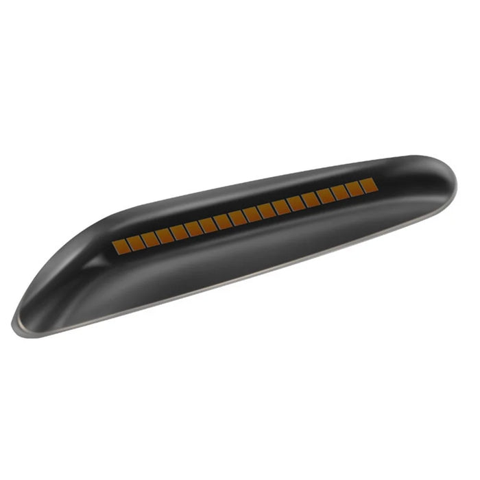 1 Pair Dynamic LED Side Marker Turn Signal Lights for E90 E60 E88 X1 X3 Sequential Flowing Lamp - 7