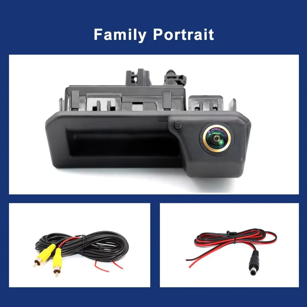 Car AHD 1080P Backup Camera for X5 / X1 / X6 / E39 / E46 170 Degree Fisheye Lens Waterproof Reverse Parking Camera - 7