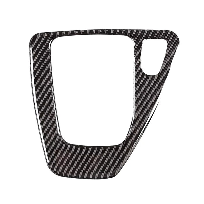 For Old 3 Series E90 E92 Carbon Fiber Car Interior Decal Gear Shift Panel Sticker - 2