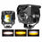Motorcycle LED Spotlight 20W 5000LM Headlight High Low Beam Front Lamp for ATV / SUV / UTV - 1