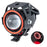 Waterproof Motorcycle Headlight with Bluetooth-Compatible Speaker High Low Beam Fog Light - Orange - 1