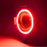 Waterproof Motorcycle Headlight with Bluetooth-Compatible Speaker High Low Beam Fog Light - Orange - 3