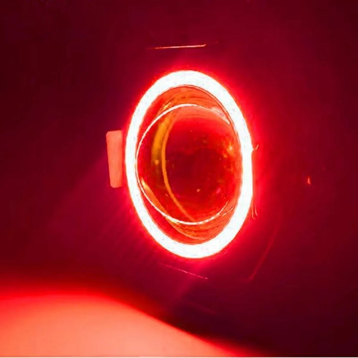 Waterproof Motorcycle Headlight with Bluetooth-Compatible Speaker High Low Beam Fog Light - Orange - 3