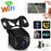 W103 Wireless Car Backup Camera Real Time Monitoring WiFi Rear View Reversing Camera Electronic Rearview Mirror - 1