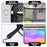 Car Seat Back Organizer with Transparent Pocket Oxford Fabric Storage Bag Multi-Pocket Hanging Pouch - Grey - 7
