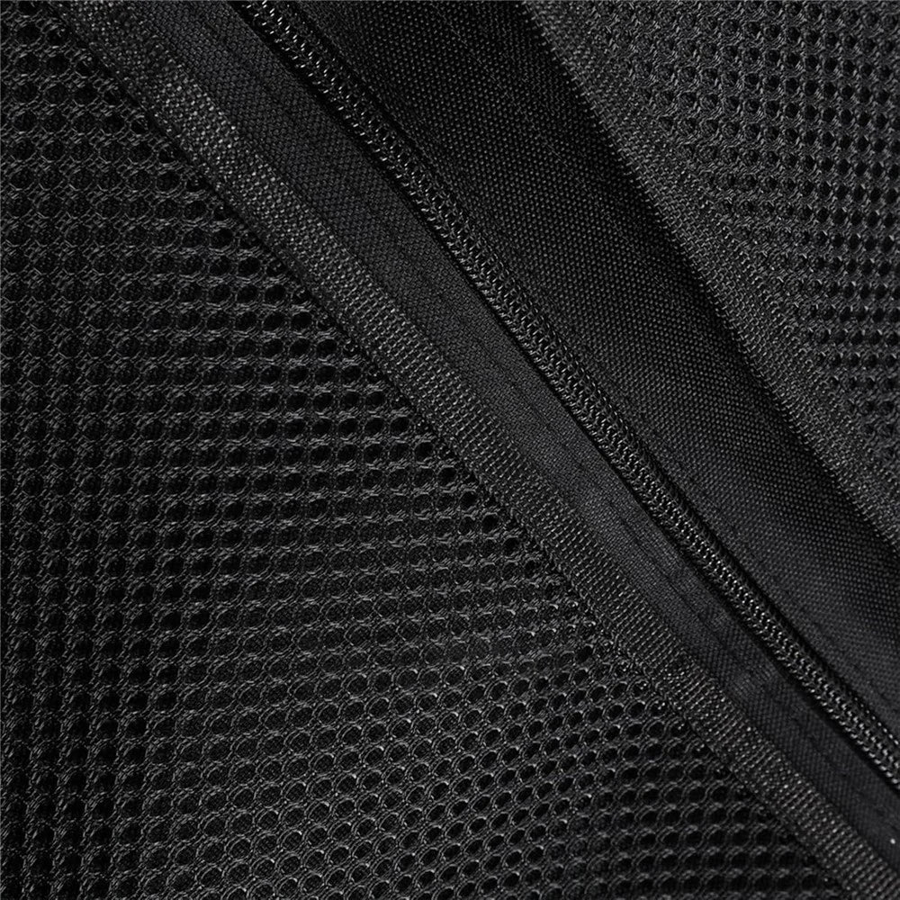 Large Capacity Car Trunk Organizer Backseat Storage Bag Oxford Fabric Multi Pocket Hanging Pouch - Black - 4