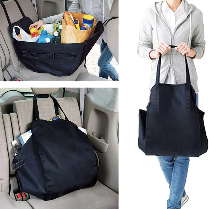 Waterproof Oxford Fabric Car Backseat Hanging Storage Pouch Multipurpose Organizer Bag - 5