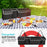 Universal Car Back Seat Hanging Multi-Pocket Storage Bag with Lid Oxford Cloth Trunk Organizer - 6