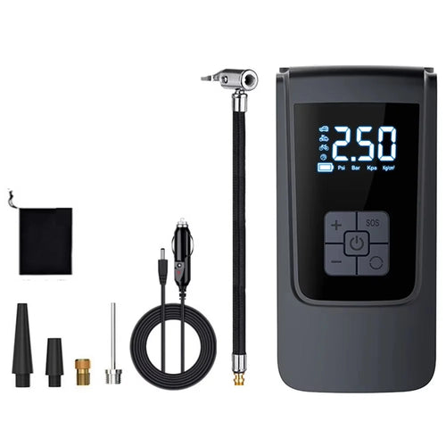 ST-9624A Portable Car Tire Inflator Digital Display Air Compressor Smart Pressure Gauge - 1