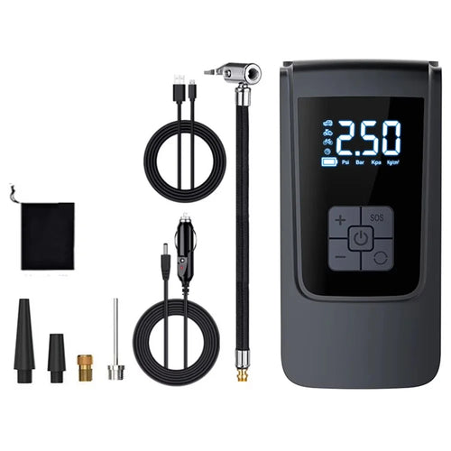 ST-9624C Wireless Inflator Pump DC / USB Digital Display Car Tire Air Compressor Portable Smart Pressure Gauge - 1