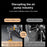 ST-5527 Smart Digital Display Portable Car Air Pump Wireless Electric Handheld Tire Inflator - 4