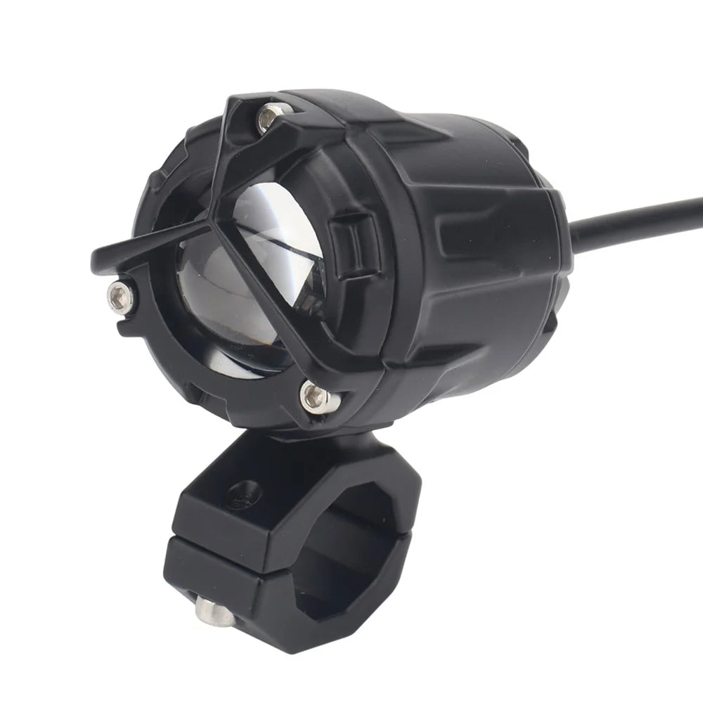 DC 12V-65V Motorcycle LED Headlight 8000lm 20W High Low Beam Fog Lamp for Car / ATV / SUV - 1