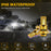 1 Pair H4 / 9003 LED Car Headlight Bulbs 35W 6500K IP68 Waterproof High Low Beam Headlamp - 5