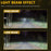 1 Pair H8 / H9 / H11 LED Car Headlight Bulbs 35W 6500K IP68 Waterproof High Low Beam Headlamp - 2