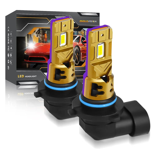 1 Pair 9006 / HB4 LED Car Headlight Bulbs 35W 6500K IP68 Waterproof High Low Beam Headlamp - 1