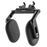 Car Seat Headrest Memory Foam Pillow Side Sleeping Adjustable Head Cushion with Dual Hook - Black - 1