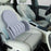 3D Ergonomic Memory Foam Car Lumbar Support Pillow for Office Home Back Pain Relief Cushion - Grey - 4