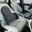 3D Ergonomic Memory Foam Car Lumbar Support Pillow for Office Home Back Pain Relief Cushion - Grey - 5