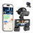 W3 WiFi 4 Channel Dash Cam 2K Night Vision Quad Lens Car DVR Vehicle Driving Recorder with GPS Module + Step-Down Cable - 1
