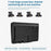 T70 7 Inch Wireless Digital HD Camera Front and Rear Dual Recording Dash Cam Reverse Parking System with F9 Camera - 5