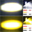 V90 Motorcycle Spotlight 30W IP65 Waterproof Fog Lamp Yellow and White Light Car LED Auxiliary Headlight - 3