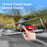 10 Inch Full Screen 2K Rearview WiFi Dash Cam Dual Lens Reverse Parking Camera, with 32GB Memory Card - 4