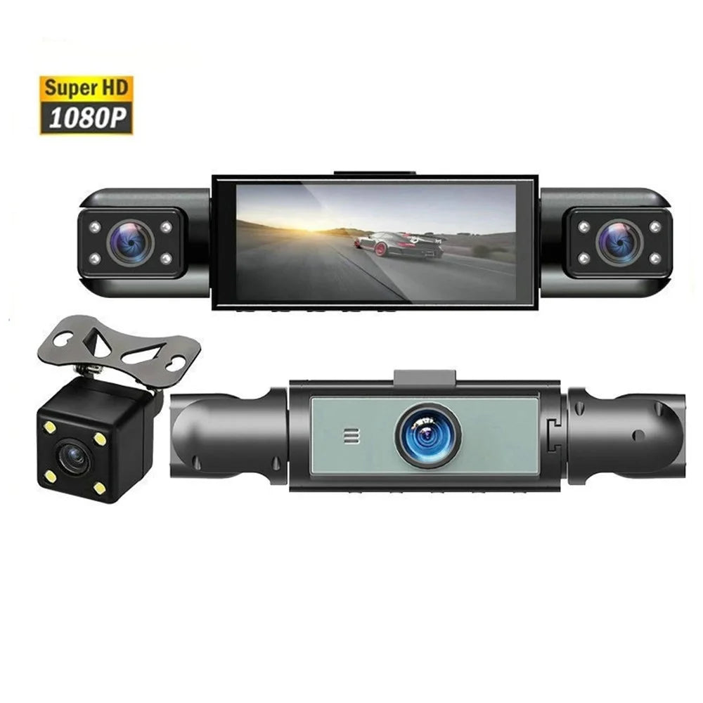 4 Lens Dash Cam 1080P HD Car DVR Video Recorder Multi Channel Front / Rear / Side View for Vehicle Security - 2