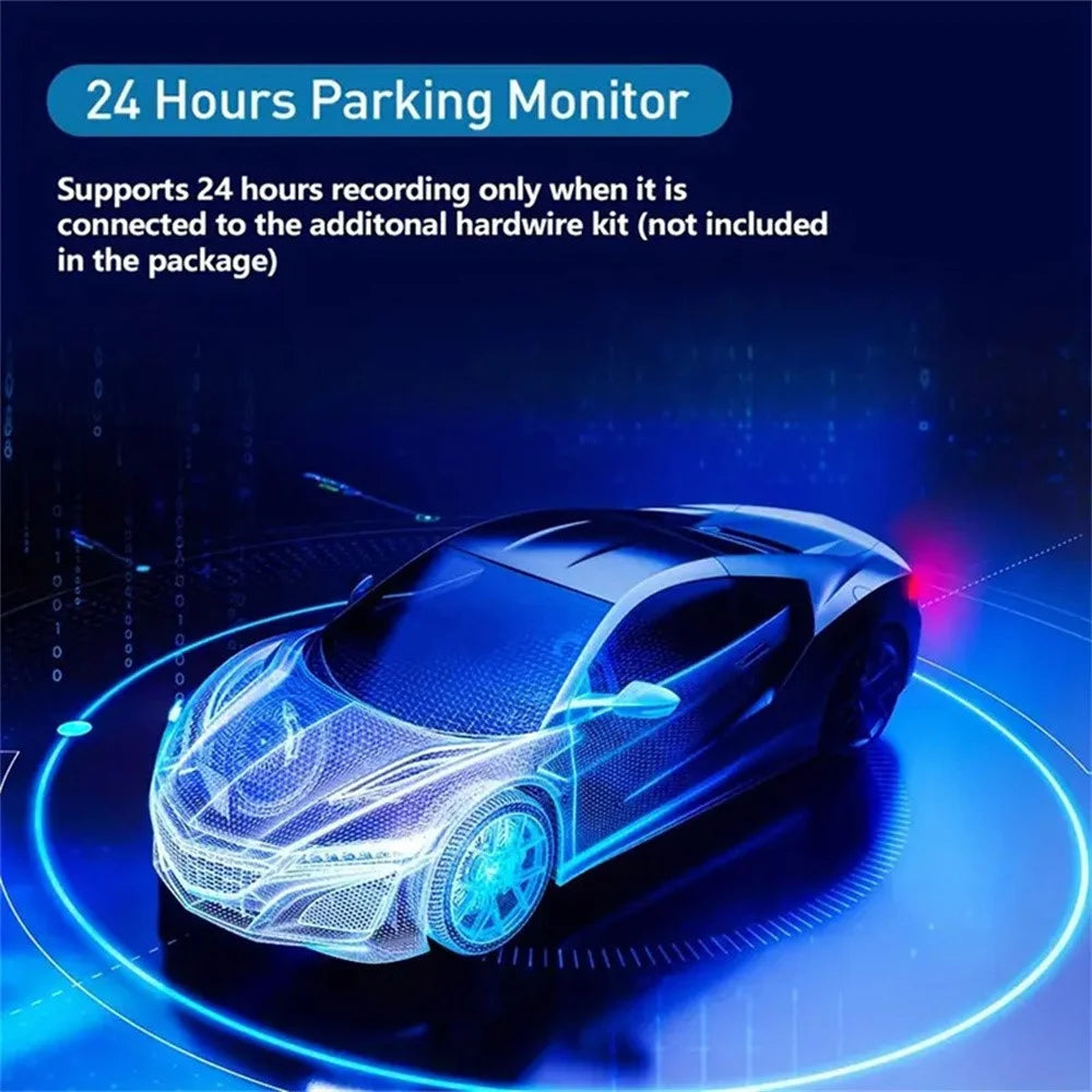 4 Lens Dash Cam 1080P HD Car DVR Video Recorder Multi Channel Front / Rear / Side View for Vehicle Security - 3