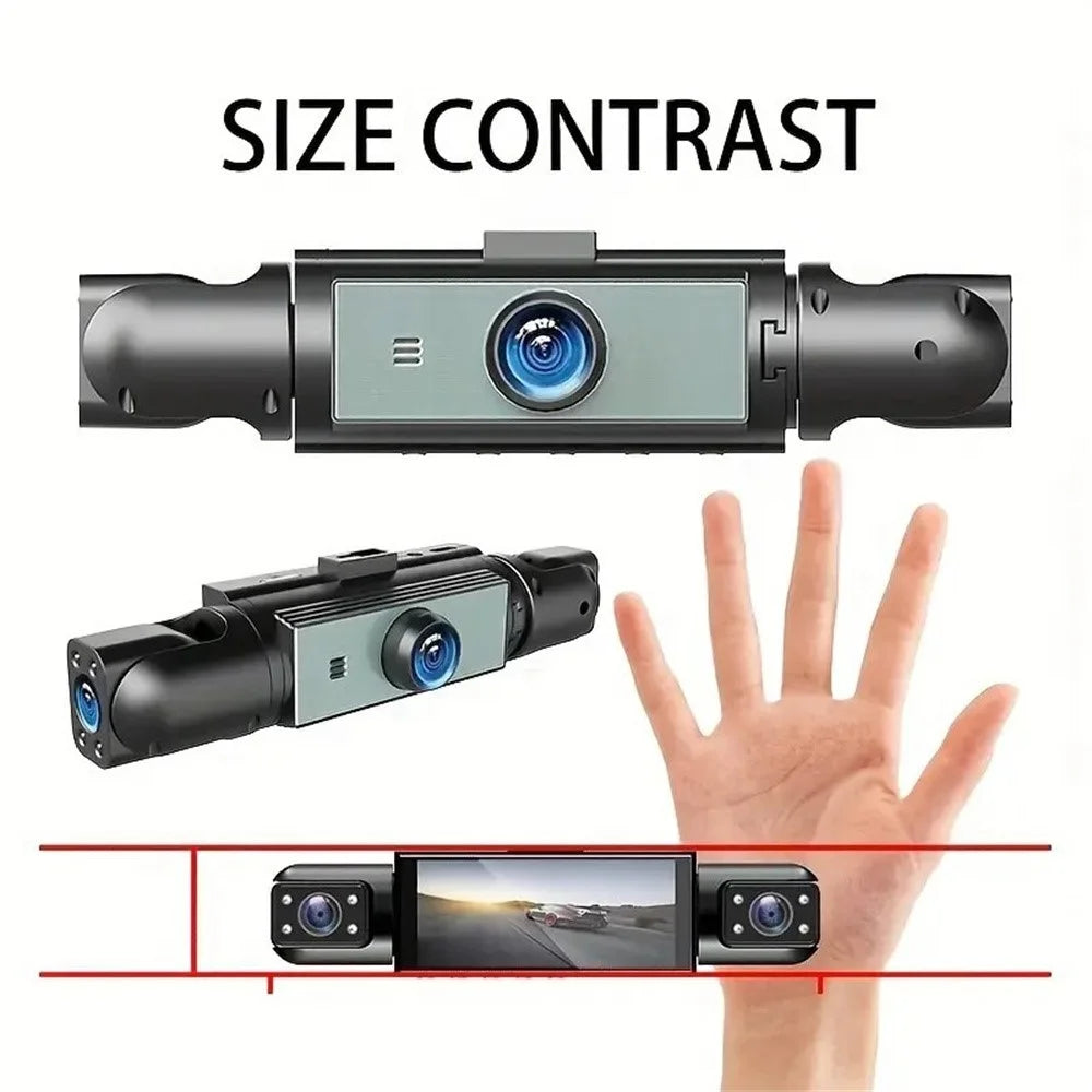 4 Lens Dash Cam 1080P HD Car DVR Video Recorder Multi Channel Front / Rear / Side View for Vehicle Security - 4