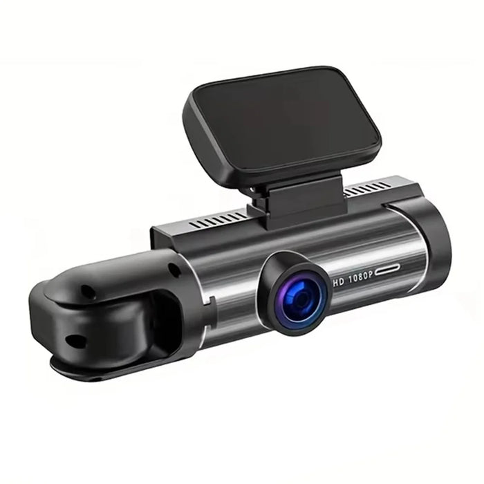 WiFi HD Dual Lens Dash Cam for Front and Inside Recording Night Vision Wide Angle Reversing Image Recorder - 1