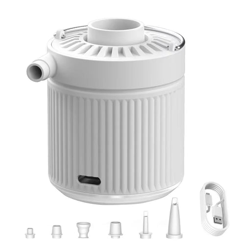 H9726 35W 3.5kPa Mini Electric Inflator with LED Light Portable Wireless Air Pump for Swimming Rings Air Beds - 1