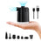H9727 Multifunction Mini Inflator Portable Wireless Air Pump with LED Light and Power Bank Function - 2