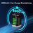H9727 Multifunction Mini Inflator Portable Wireless Air Pump with LED Light and Power Bank Function - 5