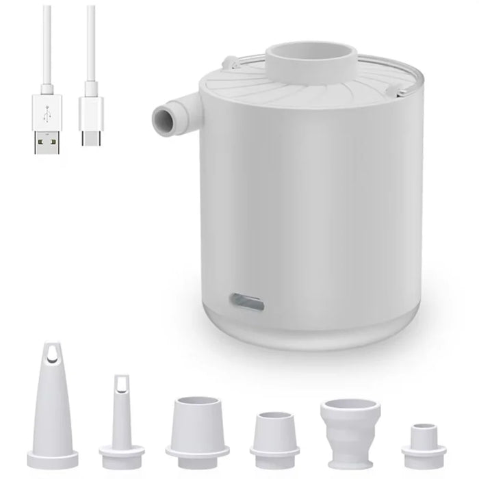 H9725 Portable Wireless Air Pump Rechargeable Electric Inflator Deflator for Swimming Rings / Air Beds - 1