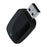 AB051E 2 in 1 CarPlay Android Auto Wireless Adapter Bluetooth-Compatible WiFi Connection USB Dongle - Black - 1