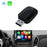 AB051E 2 in 1 CarPlay Android Auto Wireless Adapter Bluetooth-Compatible WiFi Connection USB Dongle - Black - 3
