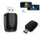 AB051E 2 in 1 CarPlay Android Auto Wireless Adapter Bluetooth-Compatible WiFi Connection USB Dongle - Black - 4