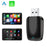 AB051E 2 in 1 CarPlay Android Auto Wireless Adapter Bluetooth-Compatible WiFi Connection USB Dongle - Black - 6