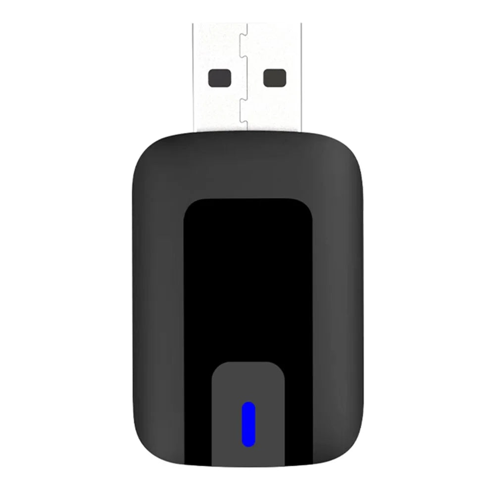 AB025-E CarPlay Android Auto 2 in 1 Wireless Adapter Bluetooth-Compatible WiFi Wired to Wireless Car Converter - 1